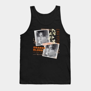 Jake ENHYPEN Orange Blood Tank Top